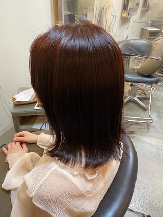 ミディアム カラー 似合わせが得意 村松慧汰のヘアスタイル