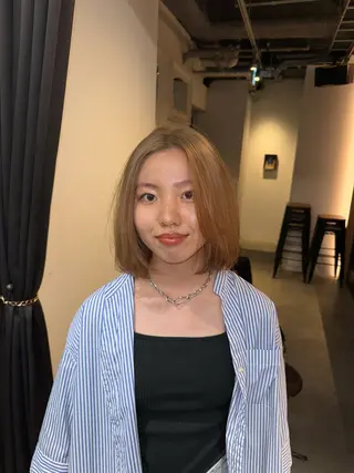 ショート 暖色カラー Ryokaのヘアスタイル