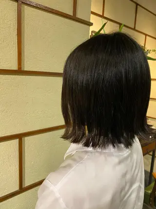 ミディアム 白井 雅美のヘアスタイル