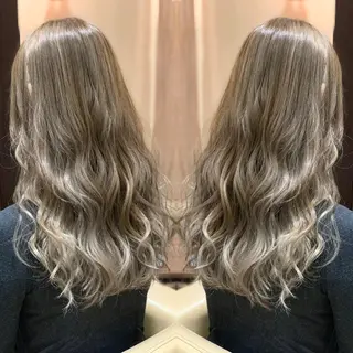 ロング カラー 辻 竜也　のヘアスタイル