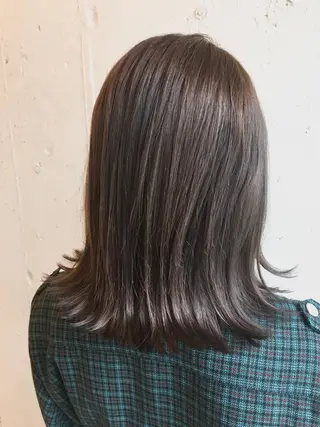 ミディアム カラー レイヤー/大人メンズ パーマ🌀 平島拓也のヘアスタイル