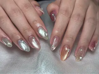 セミロング Nailsalon Puttiのネイルデザイン