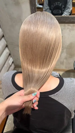ロング カラー 似合わせスタイル/ Wカラー🧸こころのヘアスタイル