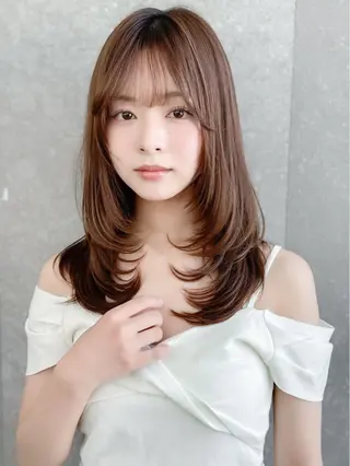 ミディアム 久米 春輝のヘアスタイル