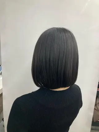 ショート カラー ブリーチ&似合せボブ 田中寛十のヘアスタイル