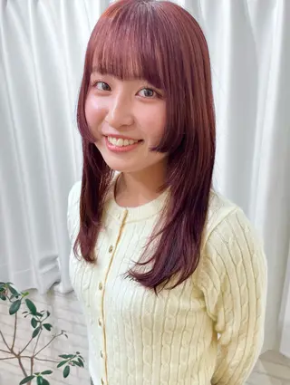 セミロング カラー abilita RIKIYAのヘアスタイル