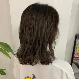 セミロング カラー fit /HONOKAのヘアスタイル