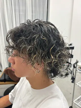 パーマ メンズ Telasu 🐈ゆうかのヘアスタイル