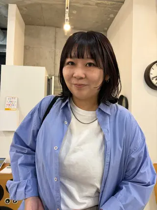 ショート カラー eri kinjoのヘアスタイル