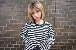 ミディアム 髪質改善+デザイン THEMAISONのヘアスタイル