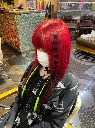 セミロング カラー ヘアアレンジ メンズ KOYA ｺﾔのヘアスタイル