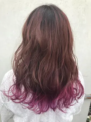 ロング カラー ヘアアレンジ enurk店 🍋 M I K U *のその他イメージ