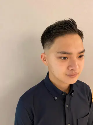 メンズ unopulir 景山 凌のヘアスタイル