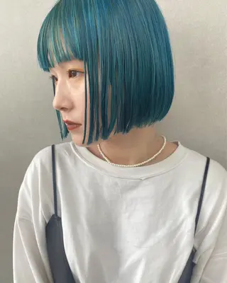 ショート カラー -福岡博多筑紫口- 大津成美のヘアスタイル