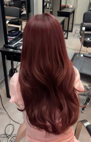 ロング カラー みのり ワンホンヘア🕊️のヘアスタイル
