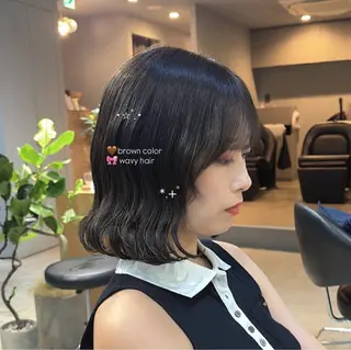 ショート カラー nanako/表参道 /透明感カラーのヘアスタイル
