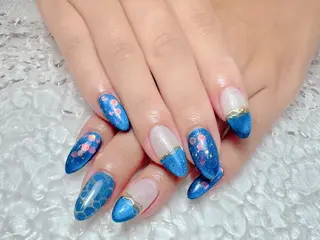 ネイル マジック ミラーのネイルデザイン