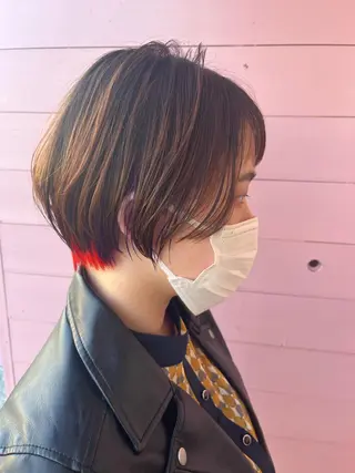 ショート カラー アイブロウ 🔆韓国 norika🔆のヘアスタイル