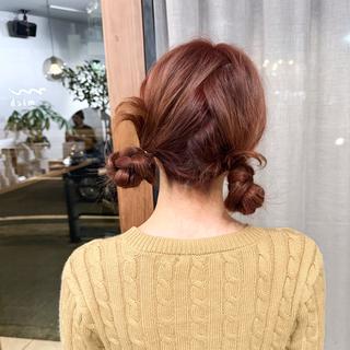 セミロング 岸川 恭子のヘアスタイル