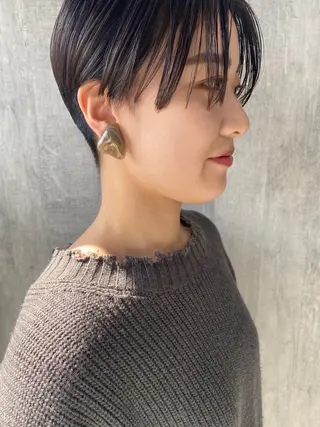 ショート カラー -福岡博多筑紫口- 大津成美のヘアスタイル