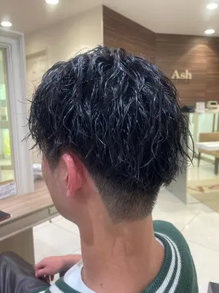 ショート パーマ メンズ 韓国ヘアメイク🎀/ 縮毛矯正✨山本媛香のヘアスタイル