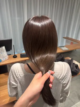 ロング たけた ちなつのヘアスタイル