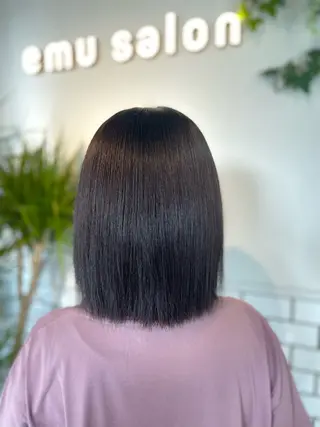 ミディアム カラー 松井 悠希のヘアスタイル
