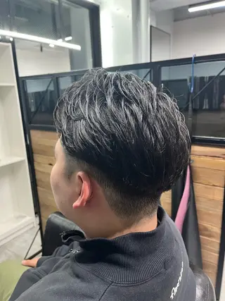 ミディアム メンズ rilune matsuoのヘアスタイル