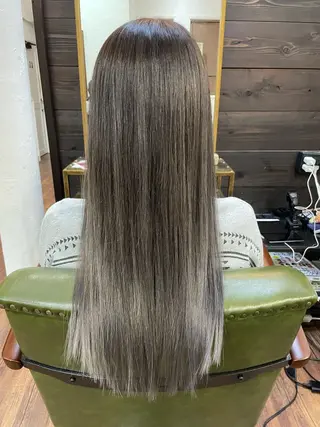ロング 下林 雅明のヘアスタイル