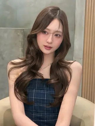 ロング 美髪矯正特化 レイヤー👑二響のヘアスタイル