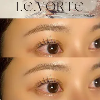 マツエク・マツパ Le.vorte /nao店長のマツエク・マツパデザイン