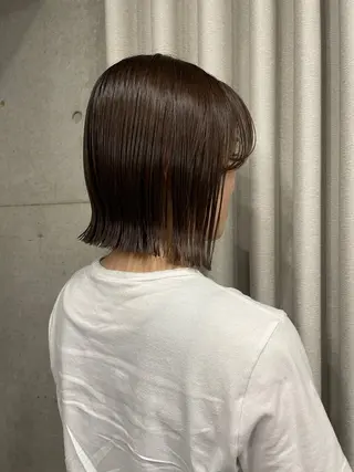 ミディアム カラー 表参道🌿赤み消し カラー/チナツのヘアスタイル