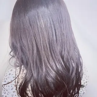 セミロング カラー 白髪ぼかし大人メンズ 根本零のヘアスタイル