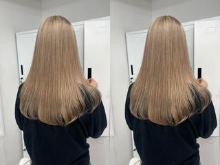 ロング カラー 💍モテる艶髪 透明感カラー💖のヘアスタイル