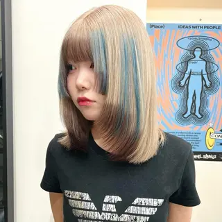 ショート カラー ハイトーン/ボブ 🎀sonokaのヘアスタイル