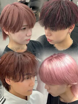 カラー パーマ メンズ 札幌メンズ指名 No. 1/光👑のヘアスタイル