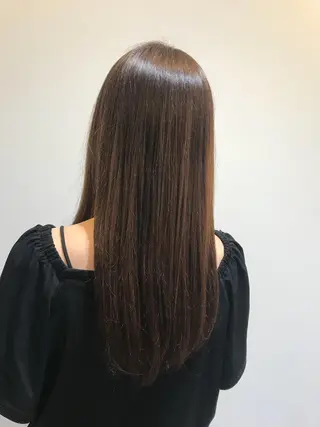 ロング 中村 彩音のヘアスタイル