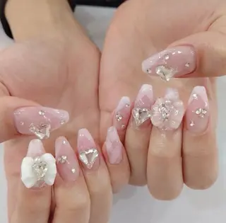 ネイル Lee Nails チップ長さだし専門店のネイルデザイン