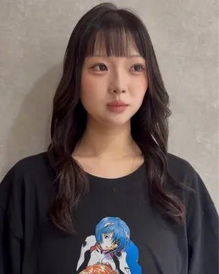 ロング カラー 💎寒色特化💎 透明感カラーみきのヘアスタイル
