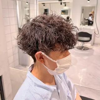 パーマ メンズ 🔥札幌No.1🥇 パーマ特化美容師🔥のヘアスタイル