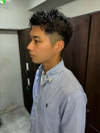 ショート パーマ メンズ 💟Opus // Mizuki🐕のヘアスタイル