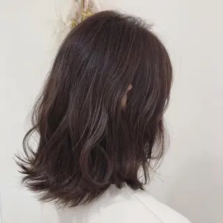 ミディアム カラー 【髪質改善】 梅田　聡のヘアスタイル