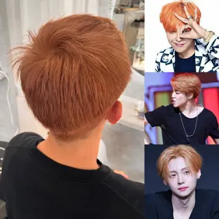 ショート カラー メンズ CORE もえかのヘアスタイル