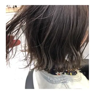 ショート カラー レイヤーボブ/ボブ 仲川和人のヘアスタイル