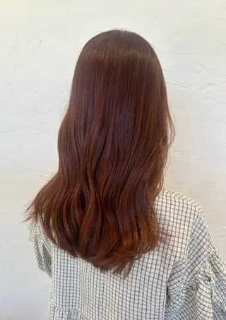 ロング カラー ✄折橋 彩花🐶🍑のヘアスタイル