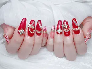 ネイル M🌷nail 長さだし専門店のネイルデザイン