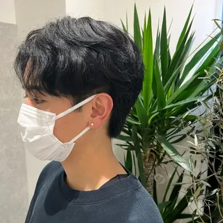 カラー メンズ hiyori 【フラミューム高崎】のヘアスタイル
