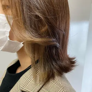 ミディアム カラー ﾓﾃﾞﾙさん 大募集🌟Mayuのヘアスタイル