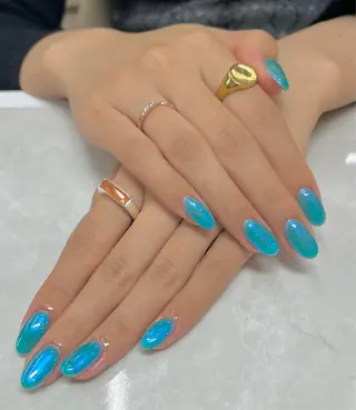 ネイル AISAフィル× ハードモチ最強のネイルデザイン