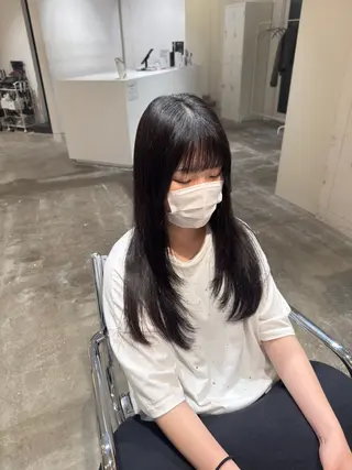 ロング 新城 駿之介のヘアスタイル